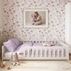 Kinderbett Bodenbett 140x200 cm mit Rausfallschutz, Produktbild-Vorschau 1