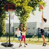 HOMCOM basketbalstandaard met wielen, hoogte verstelbaar Productafbeelding-voorbeeld 2