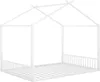 Sweiko Lit rembourré, 140 x 200cm, Sans matelas, Lit à Voir les images du produit 13