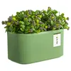 Blumentopf Blumenübertopf Gehäuse Farbe Grün 25,5 cm H13,5 Produktbild-Vorschau 1