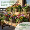 MePla - Pflanzschale mit Bodenloch ø 35 cm taupe Produktbild-Vorschau 4