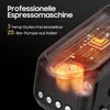 Espressomaschine halbautomatisch mit Manometer, 20 Bar Produktbild-Vorschau 6