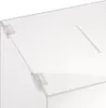 Losbox / Aktionsbox 300x300x300mm mit Schloß, aus opalem Produktbild-Vorschau 5