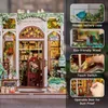 Cutebee, 3D DIY Huisje, Green Life Bookshop, CWGC203,16x15,5x18cm Anteprima dell’immagine prodotto