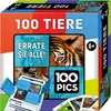 100 PICS 20208045 Quizspiel Tiere, Lernspiel für die ganze Produktbild-Vorschau 1