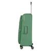 Side view of a green trolley suitcase. Produktbild-Vorschau