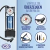 alca® Luftpumpe Fußluftpumpe, Fahrradluftpumpe, Produktbild-Vorschau 4