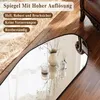 Koonmi Ganzkörperspiegel 170 x 60 cm Schwarz, unregelmäßige Produktbild-Vorschau 6