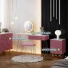 Komoda Vicco Velia Różowy 70 x 78.5 cm z 3 szufladami, Podgląd zdjęcia produktu 4