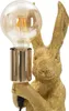 Mauro Ferretti lampe de table lapin E27 13x17x35.5 cm or Anteprima dell’immagine prodotto 2