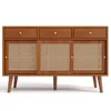 STILVORA dressoir met 3 lades en 3 schuifdeuren, salontafel Productafbeelding-voorbeeld 9