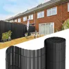 Jayseuw PVC Sichtschutzmatte Verstärkung Innen, Balkon Produktbild-Vorschau 1
