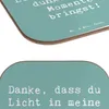 Mr. & Mrs. Panda Untersetzer Tasse Spruch Herztherapeut Produktbild-Vorschau 5