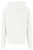 Weißes Herren Kapuzensweatshirt ohne Reißverschluss mit Produktbild-Vorschau 4