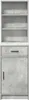 vidaXL Highboard Beton Grau 40 x 40,5 x 135 cm Produktbild-Vorschau 6