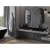 Mexen Loft lustro łazienkowe owalne 100 x 50 cm, rama Podgląd zdjęcia produktu 3