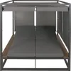 Aluminium Lounge-Gartenliege HWC-M63b, XL Sonnenliege Produktbild-Vorschau 15
