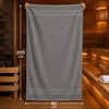 Komfortec 2er Saunatuch Set 80x200 cm aus 100% Baumwolle, Produktbild-Vorschau 2