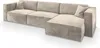 A sectional sofa is shown against a white background. Produktbild-Vorschau