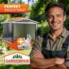 GARDEBRUK® Mähroboter Garage Metall Wetterbeständig Produktbild-Vorschau 9