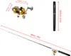 Mini teleskopowy zestaw wędkarski - kieszonkowa wędka z Podgląd zdjęcia produktu 3