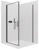 CERANO - Douchecabine Porte L/P - 8 mm - zwart mat, Productafbeelding-voorbeeld 2