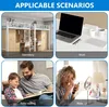 Collage of four images showing different applicable scenarios: dormitory, work, baby-rearing, and make-up. Produktbild-Vorschau