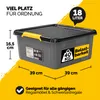 MONZANA® 2x Contenitore con Coperchio 18,5L BPA Free Anteprima dell’immagine prodotto 2