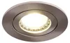 6x Einbaurahmen GU10 SET Satin-Nickel 832-SN Ø60 mm IP44 Produktbild-Vorschau 2