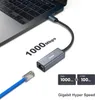 BENFEI Kabeladapter USB C auf Ethernet Adapter Gigabit LAN Produktbild-Vorschau 2