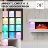 Elektrokamin BALDERIA Ida – Wandkamin - Weiss Produktbild-Vorschau 4