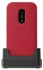 Doro Leva E22, Großtastenklapphandy, 4G, rot-weiß Produktbild-Vorschau 1