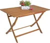 ESTEXO Gartentisch Akazienholz, Eckig, klappbar, Natur, 120 Produktbild-Vorschau 10