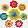 Spreadshirt 70er Jahre Hippie Flower Power Kostüm Blumen Produktbild-Vorschau 2
