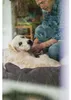 Divano per cani Hunter Letto per cani Boston marrone Anteprima dell’immagine prodotto 3