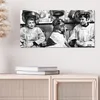 DEQORI Hybrid Leinwand Bild 60x30 cm 'Lockige Produktbild-Vorschau 4