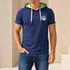 Nebulus T-shirt con cappuccio TRACK uomo, camicia, T-shirt, Anteprima dell’immagine prodotto 3