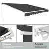 Costway Costway store rétractable aluminium terrasse Voir les images du produit 8