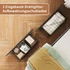 UnboxG Polsterbett 140x200 cm mit Lattenrost, Samtbett mit Produktbild-Vorschau 12
