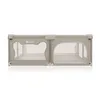 A beige playpen is shown against a white background. Produktbild-Vorschau