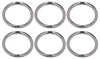 20 Stück Metallringe, 4 x 32 mm, aus robustem, langlebigem Produktbild-Vorschau 7
