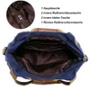 Handtasche Damen Canvas Schultertasche Multifunktionale Produktbild-Vorschau 4
