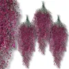 Hängende dekorative künstliche Weidenblumen, 3 Stück, rosa Produktbild-Vorschau 1