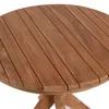 Teakholz Garten-/Beistelltisch - bene living - Burton rund Produktbild-Vorschau 8