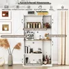 COSTWAY Küchenschrank, Buffetschrank, Hochschrank mit Produktbild-Vorschau 4