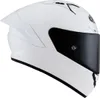 KYT NZ Race Plain Helm, weiß, 2XL (63) Produktbild-Vorschau 5