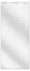 A clear, minimalist product image of a screen protector for a smartphone. Produktbild-Vorschau