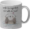Otter Glitzer-Kaffeebecher mit Spruch Weißt du eigentlich Produktbild-Vorschau 1