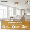 Monzana Lampada da Soffitto Plafoniera Tessuto Ø 30cm Anteprima dell’immagine prodotto 2