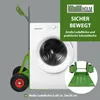 Sackkarre Stahl 200 kg 112,5 cm Höhe große klappbare Produktbild-Vorschau 7